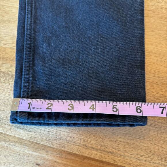 Everlane The Curvy Cheeky Jean Size 27 Crop Black Denim - Picture 16 of 16